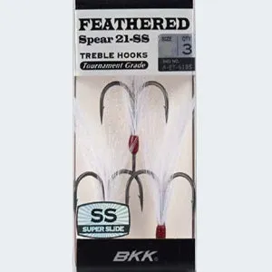 BKK Feathered Speer Treble Hooks