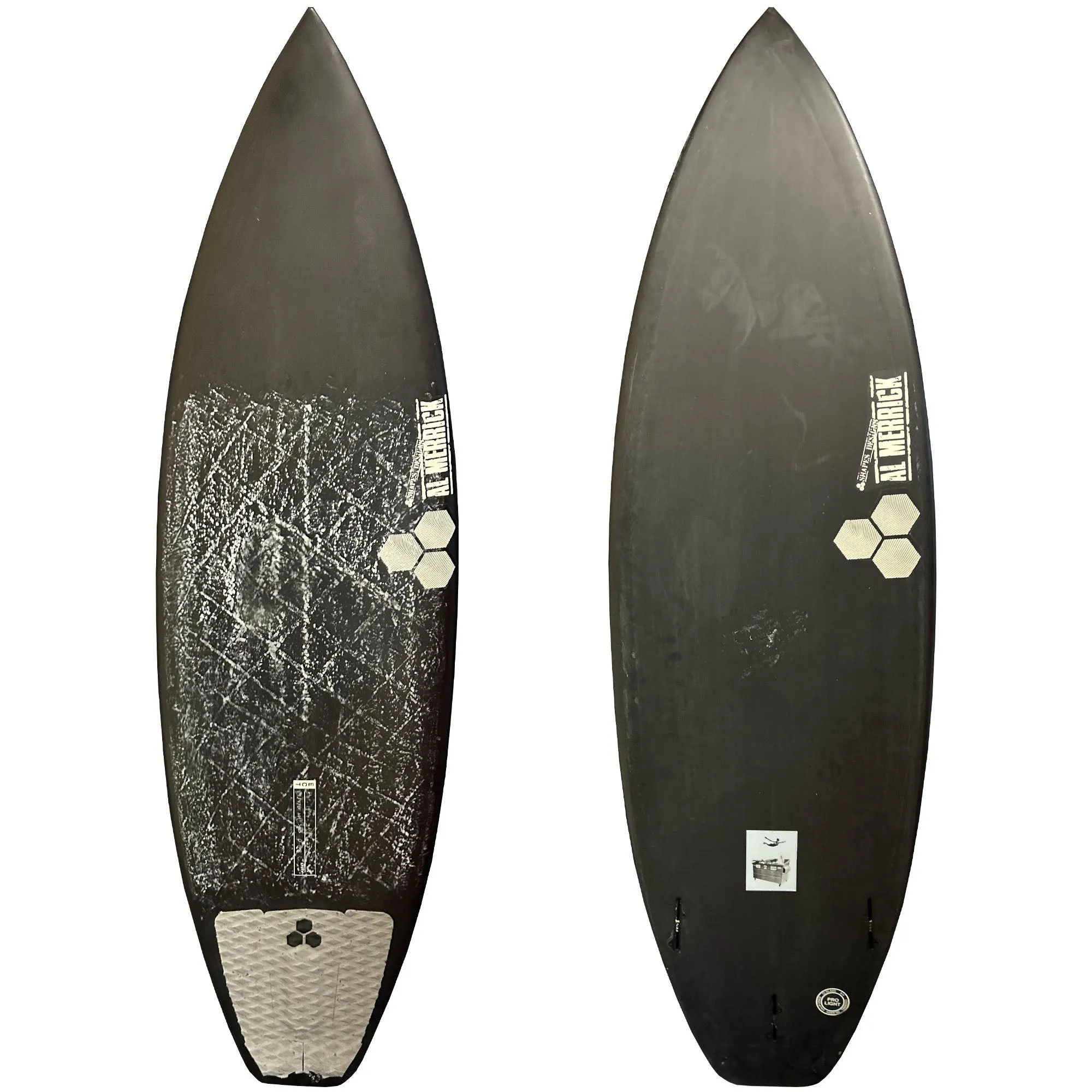 Channel Islands Dumpster Diver 2 5'7 Used Surfboard - FCS II