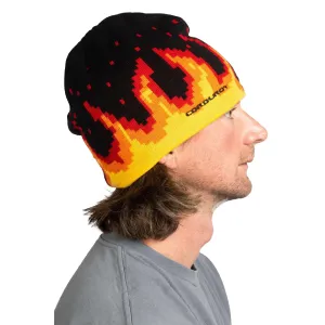 Corduroy Digi Flames Beanie