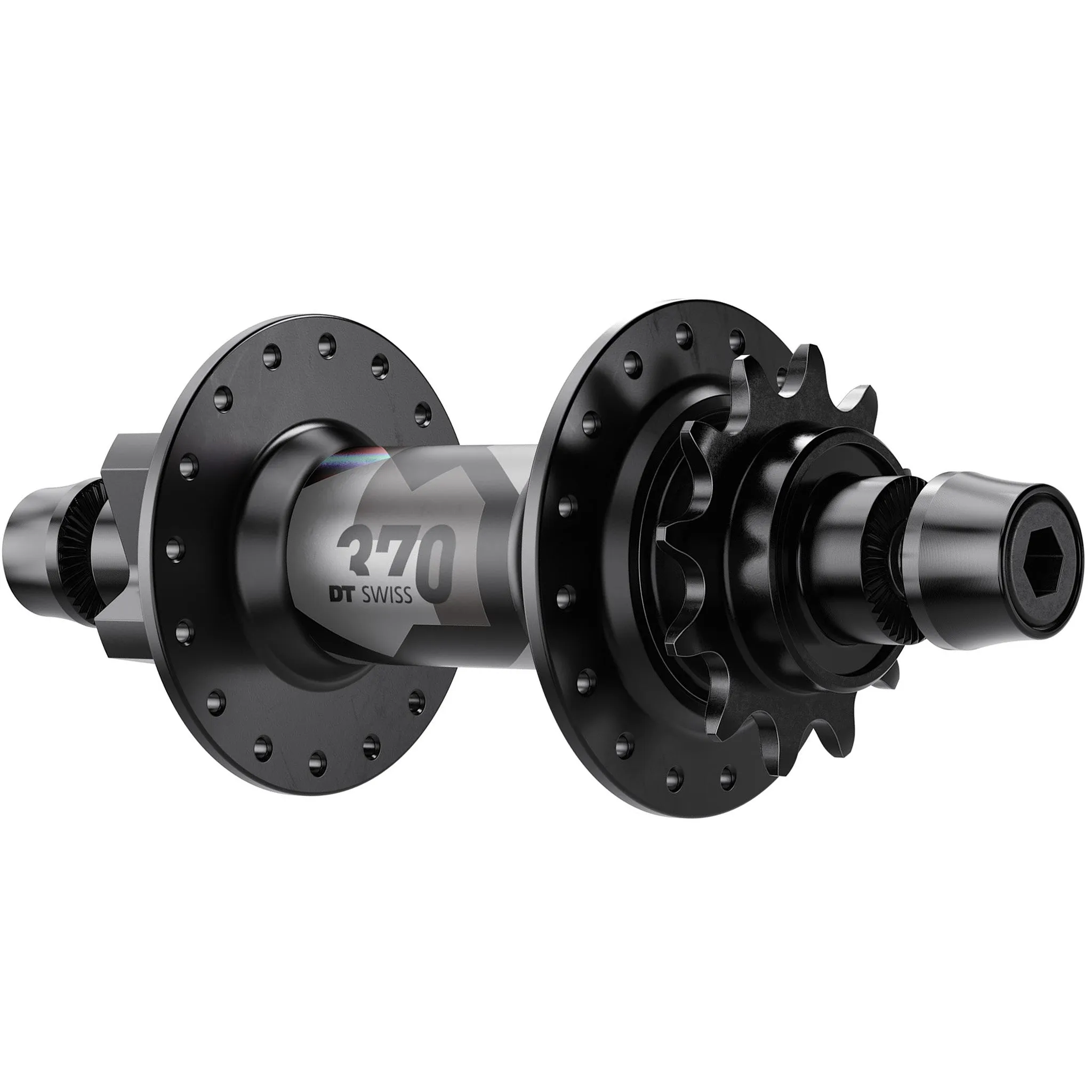 DT Swiss 370 DJ 6B Disc Rear Hub 32h 10x135mm nutted