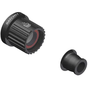 DT Swiss Ratchet EXP Freehub Body - Shimano Micro Spline Light Aluminum Sealed Bearing Kit w/ End Cap 12 x 142/148 mm
