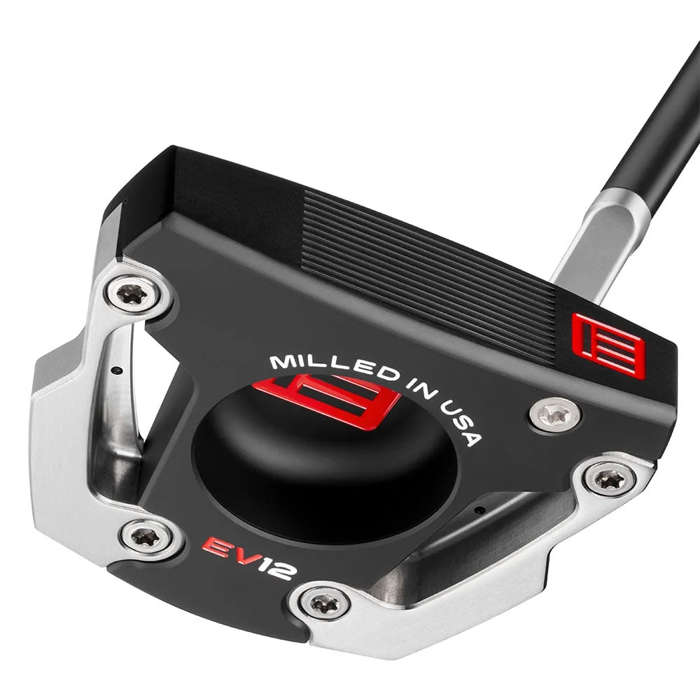 Evnroll EV12 Black Inline Short Slant MOI Mallet Putter - 350g