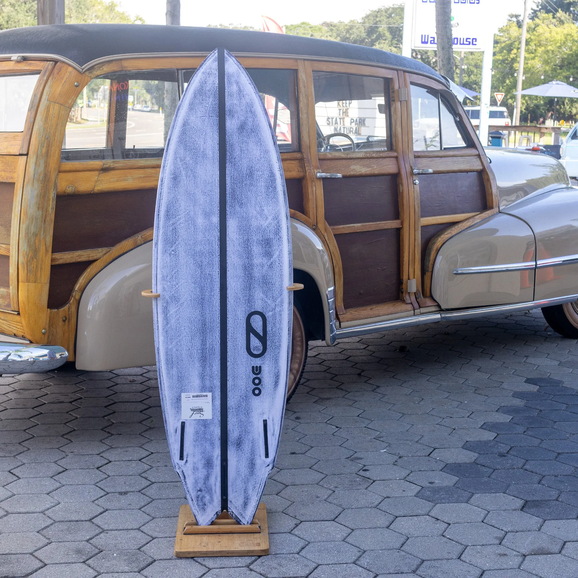 Firewire Great White Twin Volcanic Ibolic 5'8 Surfboard - Futures