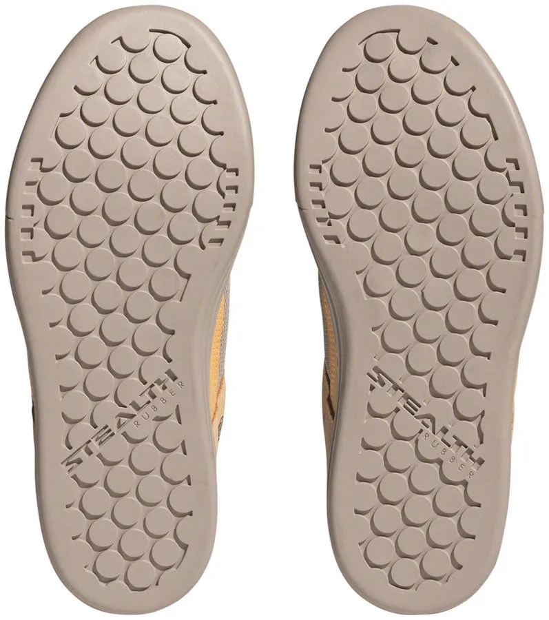 Five Ten Freerider Flat Shoes - Womens Wonder Taupe/Ftwr White/Acid Orange 8