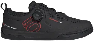 Five Ten Freerider Pro BOA Flat Shoes - Mens Core Black/Red/FTWR White 6