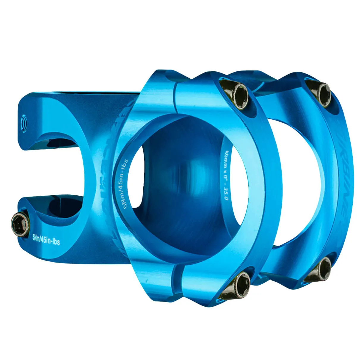 RaceFace Turbine R 35 Stem - 40mm 35mm Clamp  /-0 1 1/8" Blue
