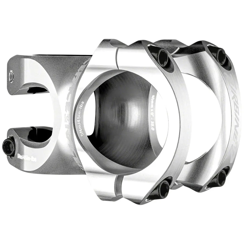 RaceFace Turbine R 35 Stem - 40mm 35mm Clamp  /-0 1 1/8" Silver