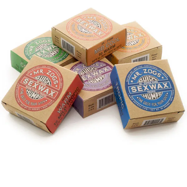 Sex Wax Quick Humps Surfboard Wax - Tropical