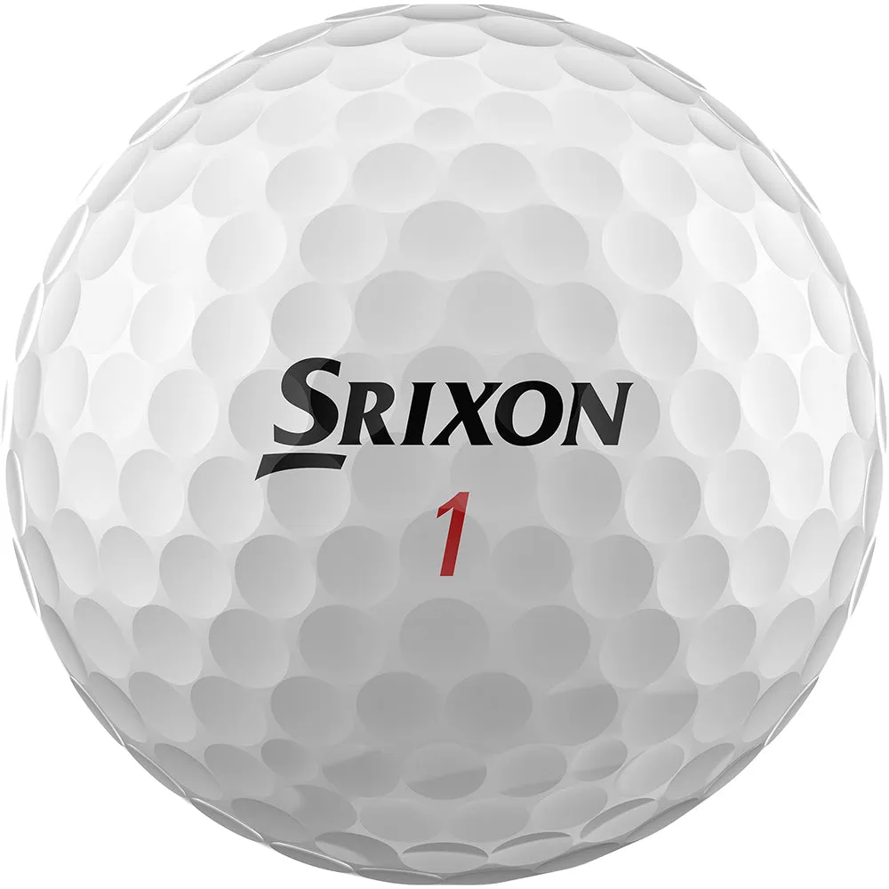 Srixon Z-Star XV Golf Balls - Pure White - 12 Pack
