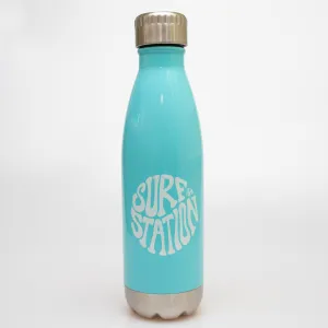 Surf Station Hippie '84 Stainless Steel Bottle - Baby Blue