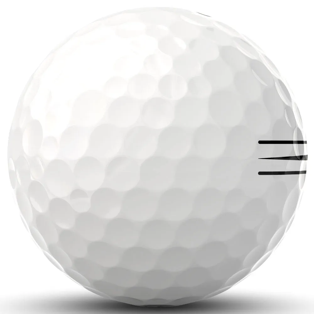 Titleist Pro V1x Left Dash Enhanced Alignment Golf Balls - White - 12 Pack
