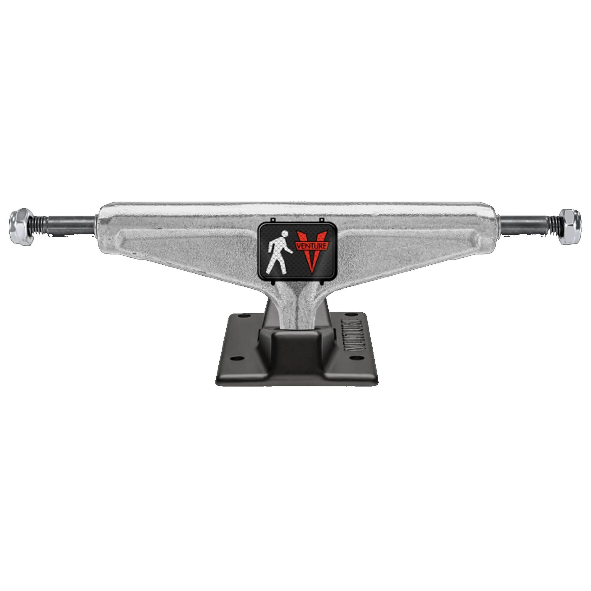 Venture Shanahan VLT Hi Street 147mm Skateboard Trucks - Silver/Black