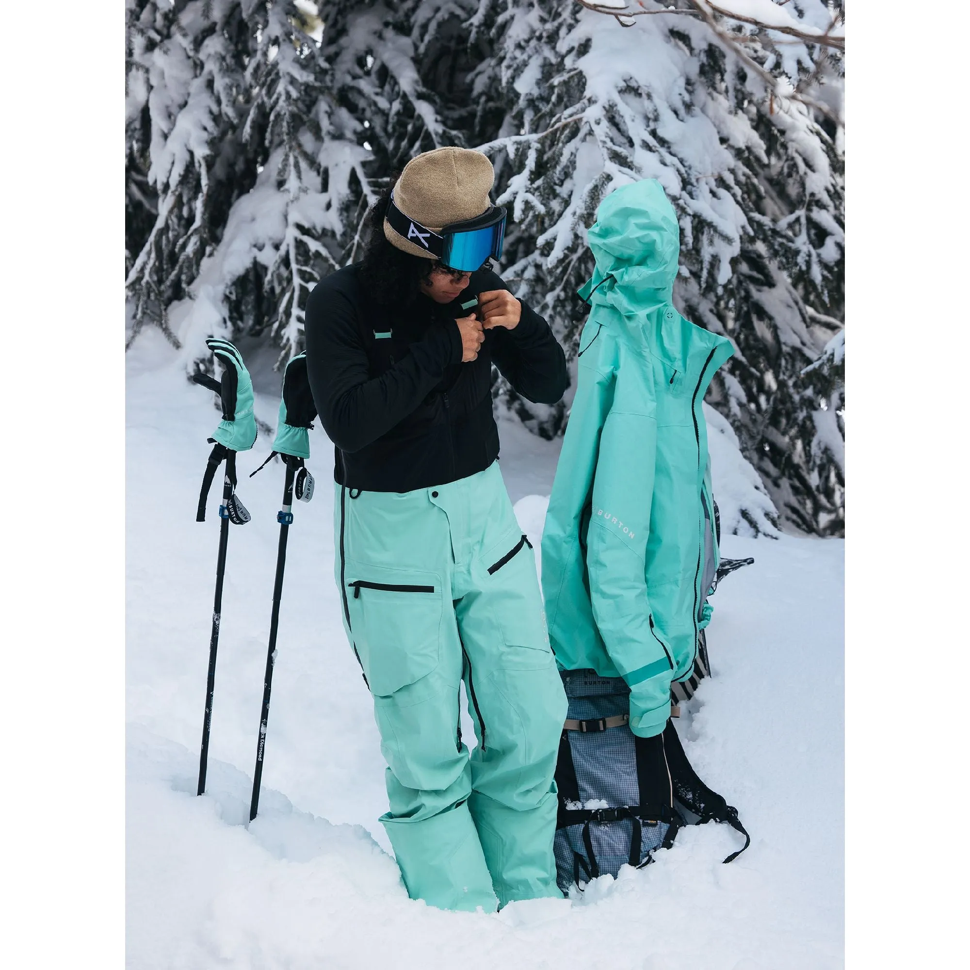 Women's Burton [ak] Tusk GORE-TEX Pro 3L Bib Pants