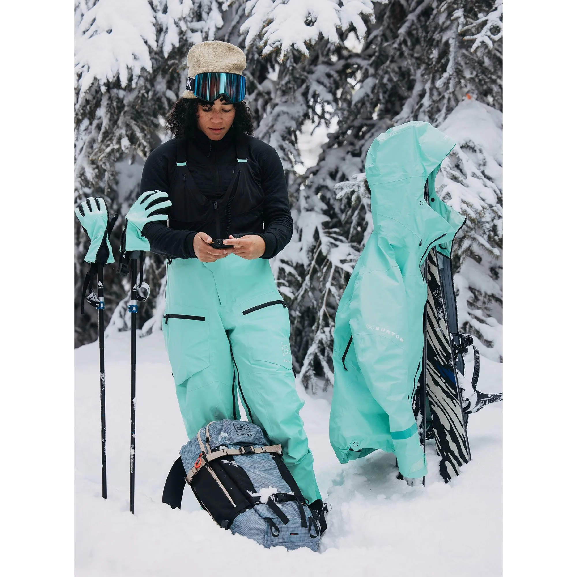 Women's Burton [ak] Tusk GORE-TEX Pro 3L Bib Pants